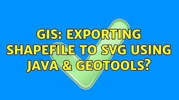 GIS: Exporting Shapefile to SVG using Java & GeoTools?