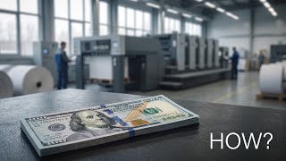 How US Dollars Are Made Inside a Money Factory