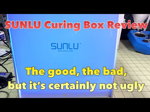 SUNLU UV Resin Curing Box Suitable for 405nm UV Resin Dryer Lamp