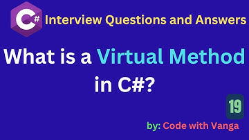 What is a Virtual Method in C#