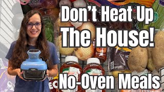 No Oven Meals Easy Air Fryer and No Cook Meals on a Small Budget