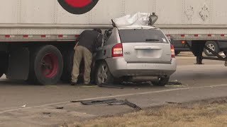 UPDATED: Victim identified in fatal car vs semi crash in Rockford
