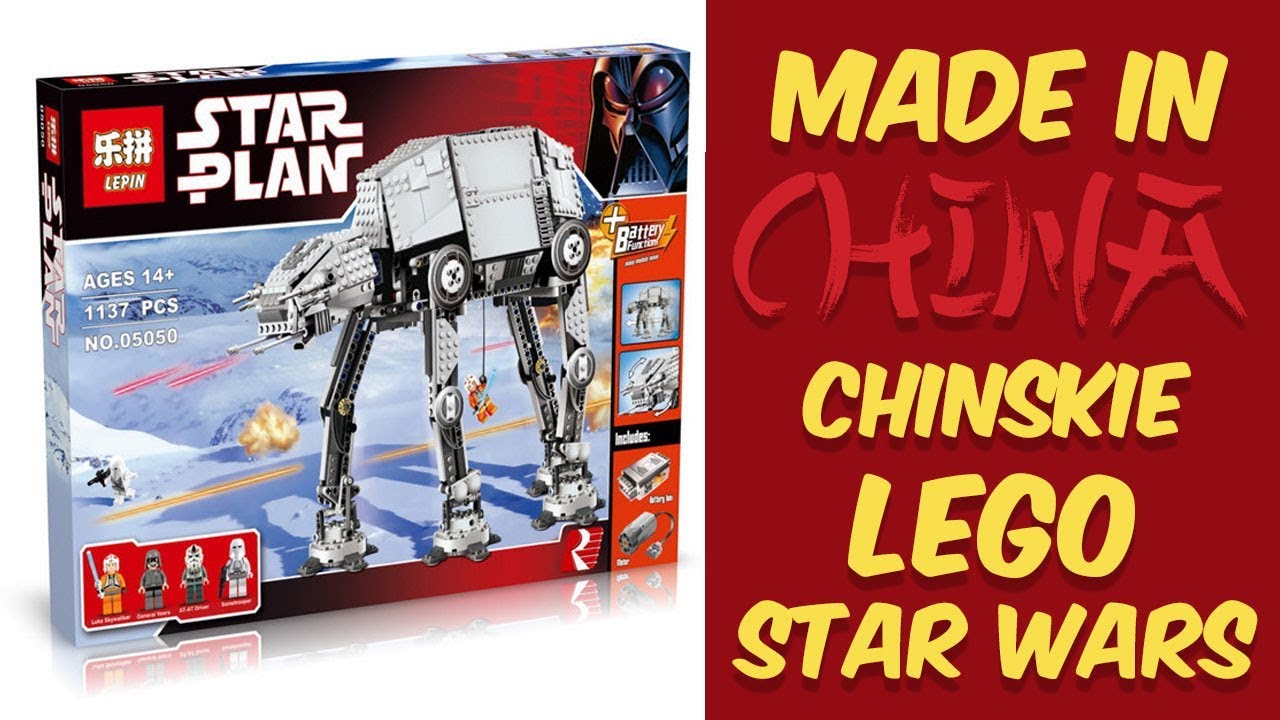 Chińskie Lego Zmotoryzowany At At Star Wars Made In China Czyli