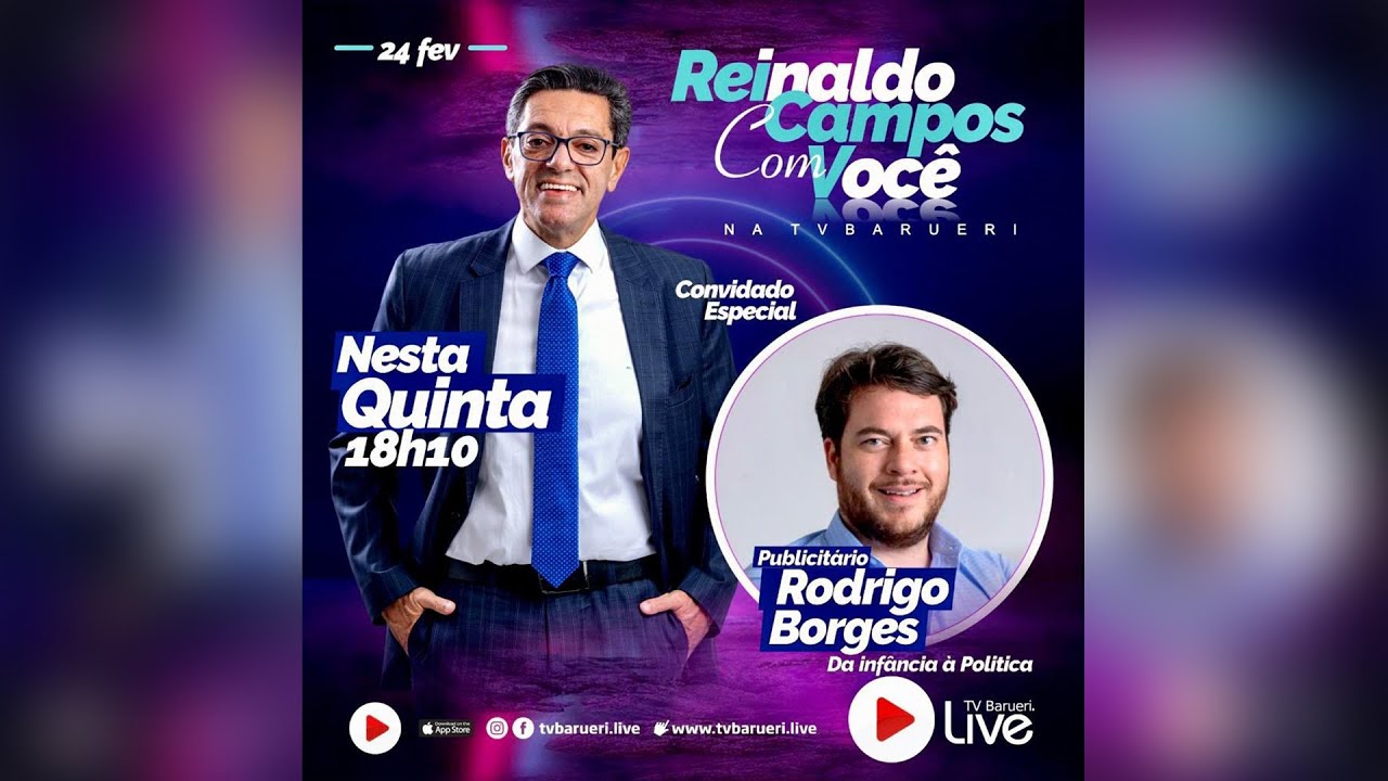 Rodrigo Borges | Reinaldo Campos Com Você