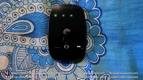 Reliance Jio 4G Jiofi2 Hotspot Wireless Router Admin Panel Set Up Guide