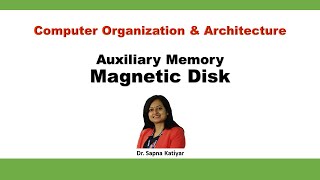 Magnetic Disk | Auxiliary Memory || Computer Organization and Architecture