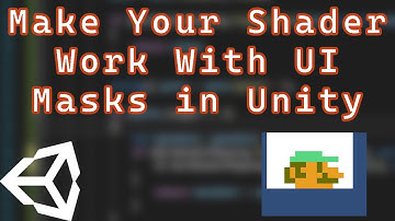 How to Make a Unity Shader Work With UI Masks (Maskable Shader Tutorial)