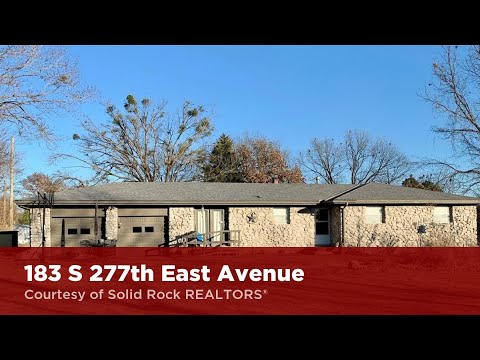 183 S 277th East Avenue, Catoosa, OK home video tour