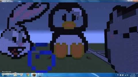 Building a Penguin vanilla minecraft