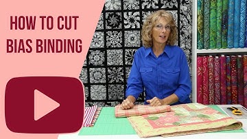 How to Cut Bias Binding