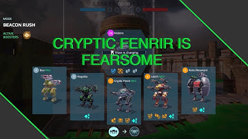 Beacon Rush Gameplay (Rogatka, Cryptic Fenrir, Leech, Boa, Retro Revenant, Nodens) - War Robots