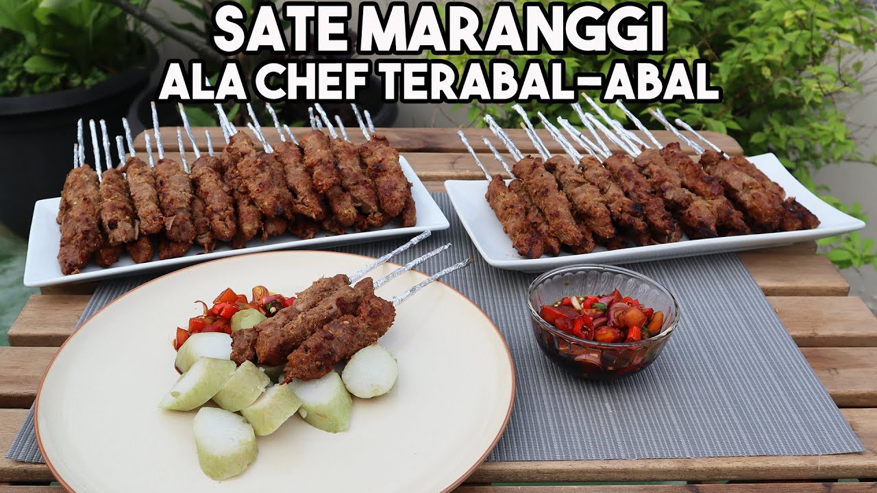 Yuk Kita Buat Sate Maranggi Ala Chef Terabal-abal