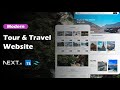 Travel Agency Website React JS - Create Travel and Tour Website - Build and Deploy Nextjs, Tailwind