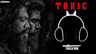 Toxic Trailer BGM Ringtone | Yash | Kiara | Tara Sutaria | Nayantara 