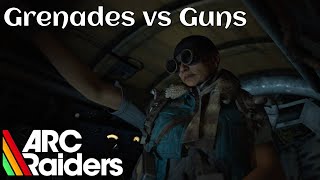 13 Grenades vs 3 Guns.. Who wins?