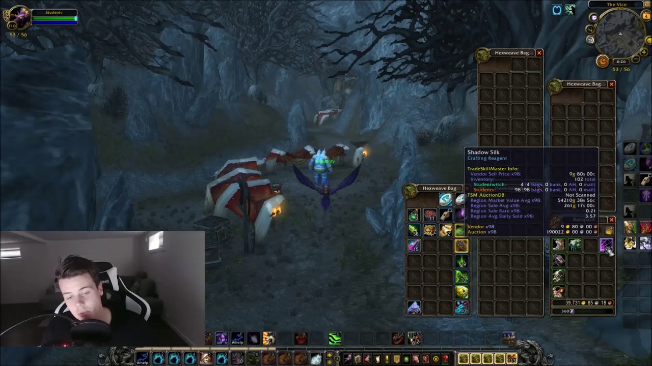 WoW 25,000g 200,000g Item Value PER HOUR!! Spider Farming YouTube