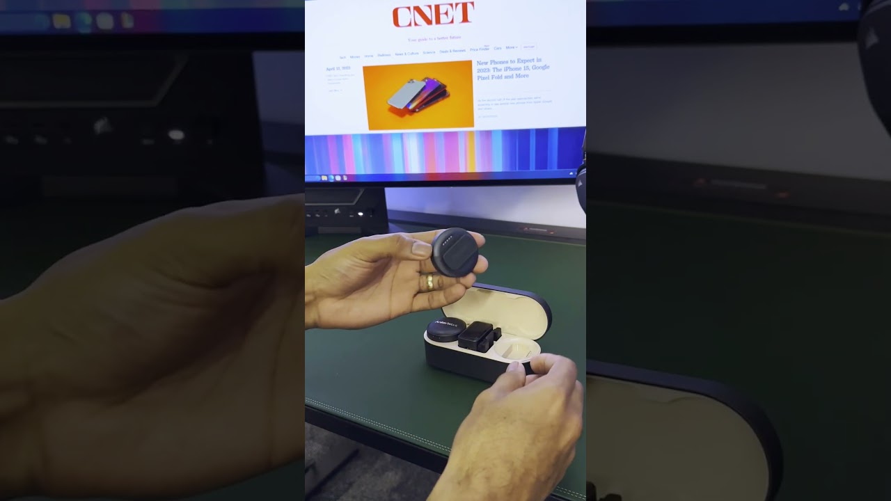 Unboxing the AnkerWork M650 Wireless Microphone #shorts