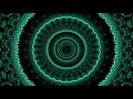 Metallic colourful neon abstract background video loop, psychedelic visual loop for meditation