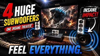 My 4 Subwoofer Experimenttotal Game Changer