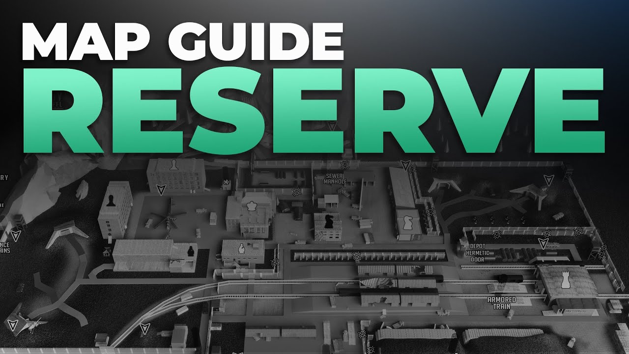 Reserve Map: compass aligned, DE names of chess figures, additional #'s for  easier navigation in teams. If considered helpful, I will add full english  version + bunker. : r/EscapefromTarkov