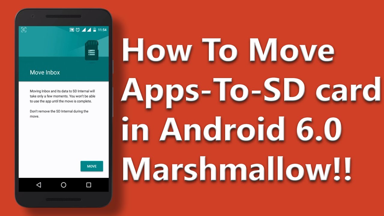 How to Move Apps to SD card in Android 6.0 [Marshmallow][No Root ...
