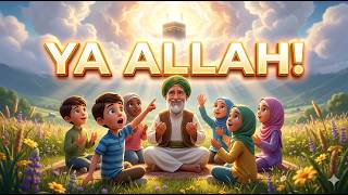 Ya Allah 🌙 Çocuk İlahisi Zikir Yapan Çocuklar Animasyonu Kadir Gecesi Özel İslami Çocuk Şarkısı