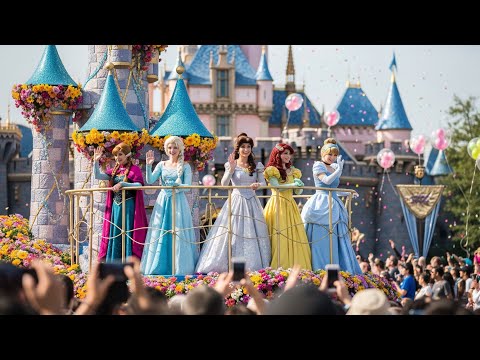 Disney Princess Parade 2025 Part 2 Beautiful Princess Moments Full Show