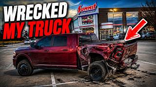 WRECKED MY DUALLY TRYING TO HAUL MY CARS TO MEMPHIS