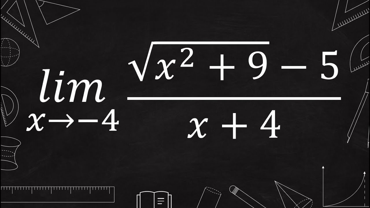 Limit Of sqrt x 2 9 5 x 4 As X Approaches 4 Calculus 1 L limit-of-sqrt-x-2-9-5-x-4-as-x-approaches-4-calculus-1-l