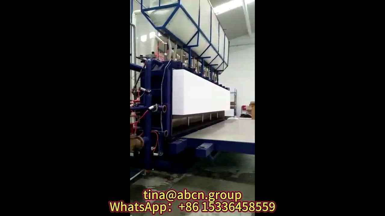 EPS Block Moulding Machine Shipping to Argentina customer