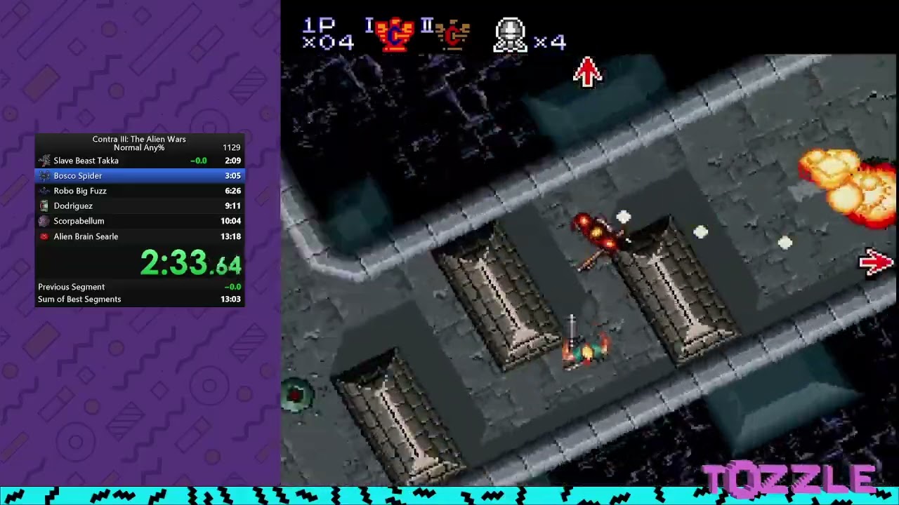 Contra III - Stage 2 - Bad Pattern Dodge (normal)