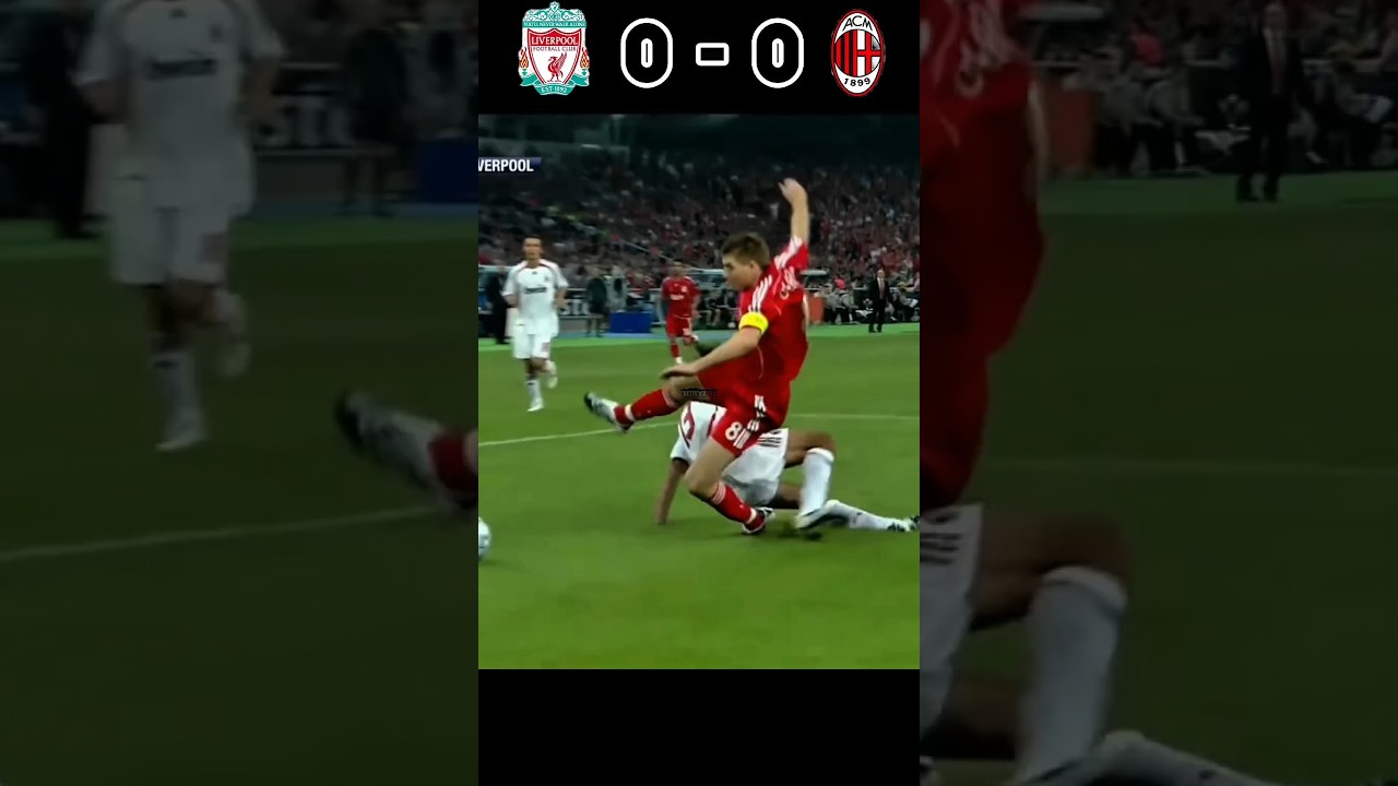 🔥 Night of Redemption! AC Milan Challenge Liverpool in the 2007 Final — History Is Rewritten