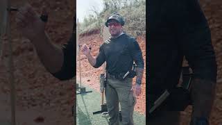 Your trigger press is affecting the return of the gun.