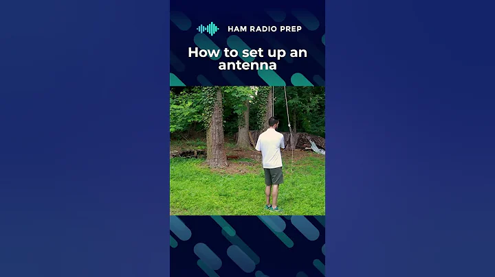 How To Set Up A Ham Radio Antenna #hamradio