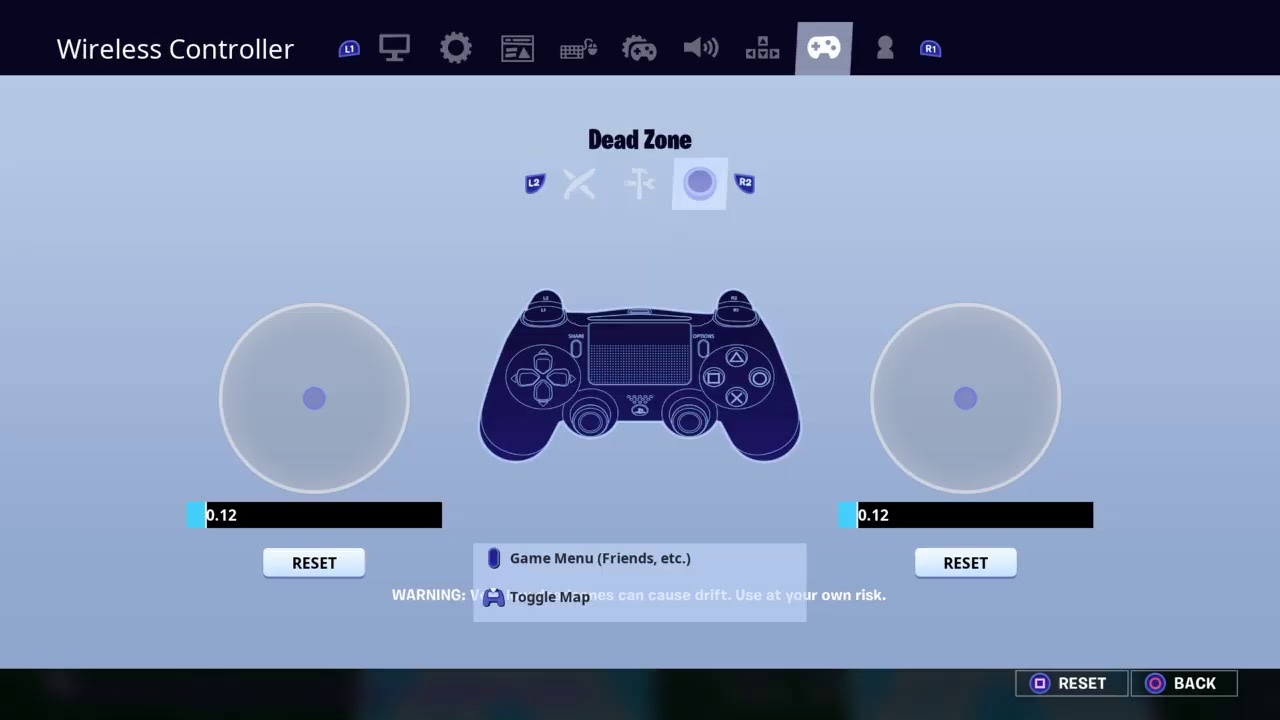 Playing with FaZe sway settings