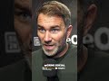 Eddie Hearn reflects on the life of Joe Bugner following his passing on September 1