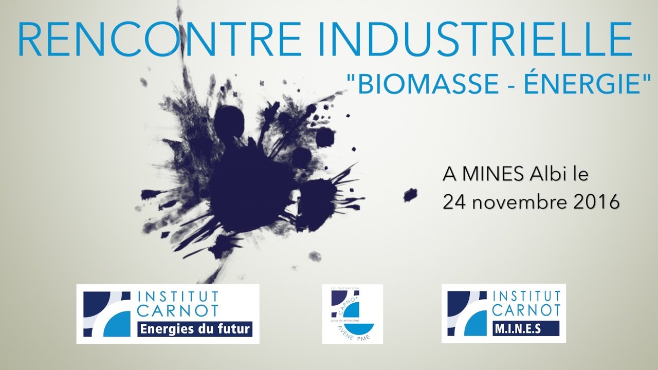 Rencontre Industrielle Biomasse Energie Youtube