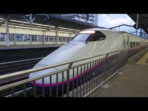E2系J70編成 E3系L71？編成 やまびこ,つばさ150号 宇都宮駅発車
