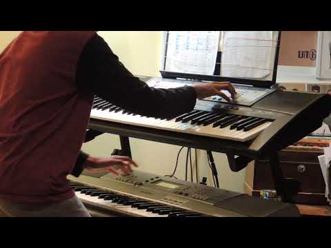 Adada Adada Song By Roger Kiri On Keyboards - Level 5 Student Of SAREGA Music