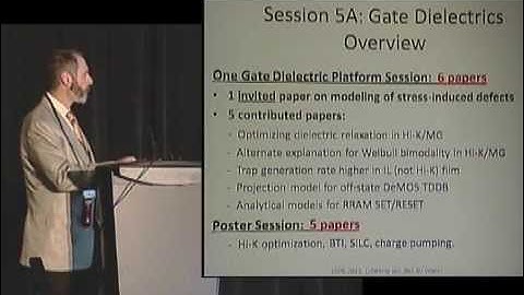 Session 5A Introduction -- Gate Dielectrics