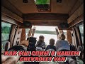 Chevrolet Van вместо палатки. Очень удобно в нем спать 😊