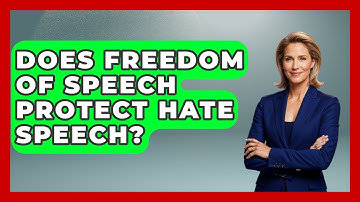 Does Freedom Of Speech Protect Hate Speech? - Learn About Libertarianism