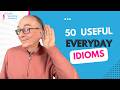 I listened to 100 minutes of english conversation and discovered these 100 idioms