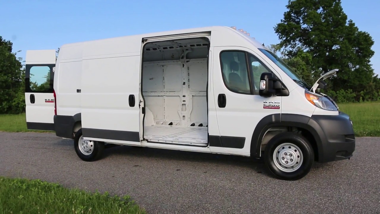 2014 Dodge Ram Pro Master Cargo Van For 