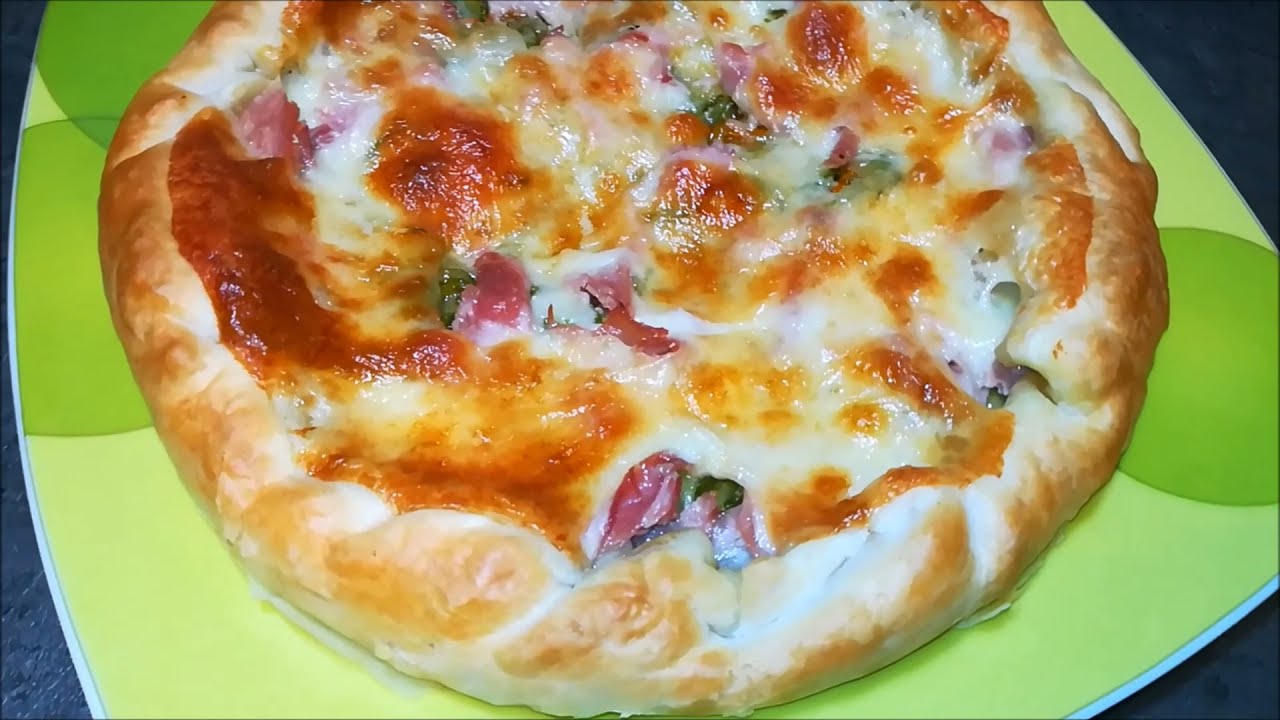 TORTA SALATA CON FIORI DI ZUCCA ZUCCHINE E PROVOLA! SQUISITA