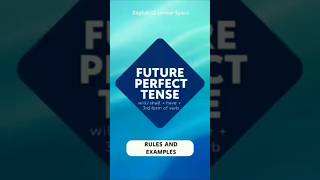 📚"Future Perfect Tense Rules & Examples | Affirmative to Interrogative"📚 #english #random #tenses