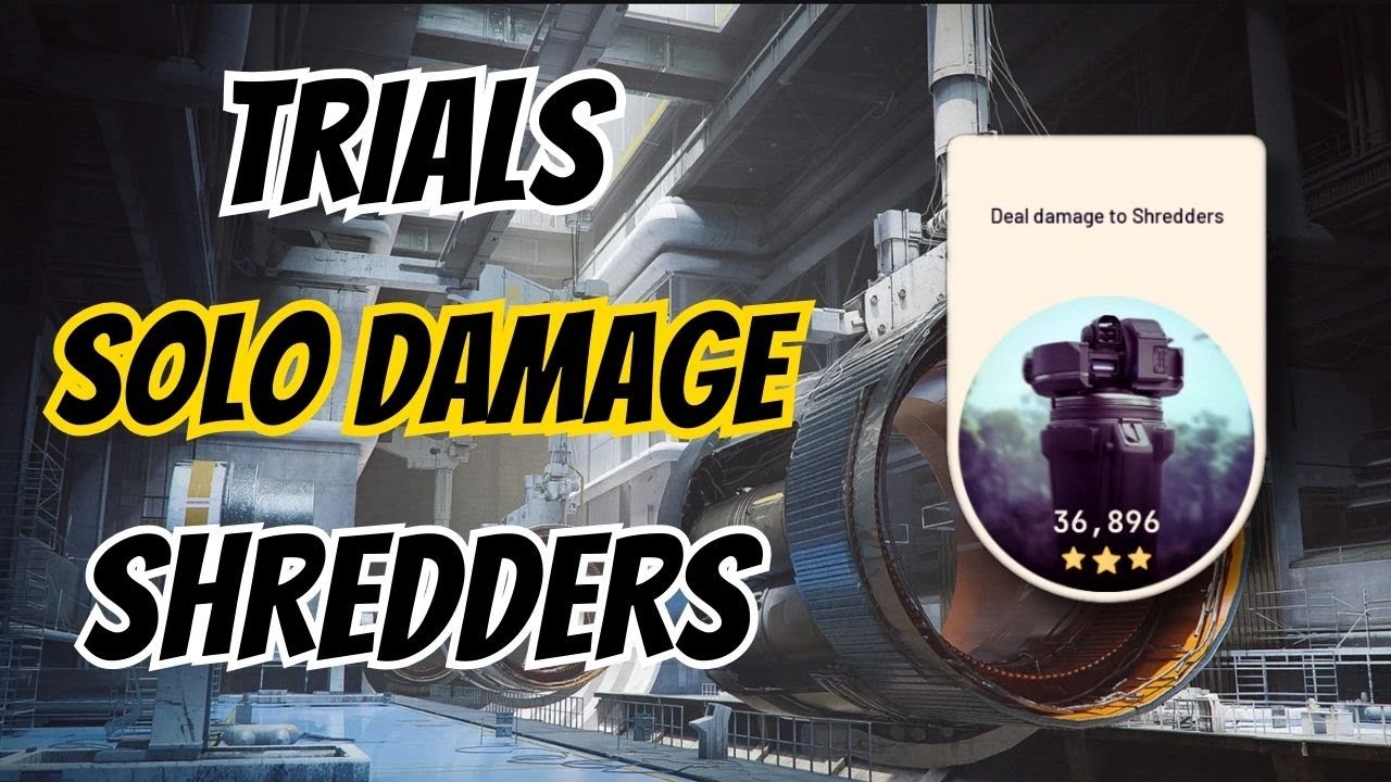 Easy SOLO 36K+ — Deal Damage to Shredders Trial | ARC Raiders