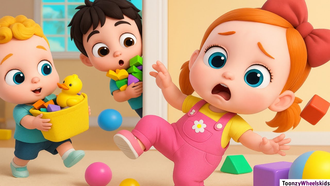 Clean Up Song for Kids | Tidy Up Time with Fun Music | Learn Good Habits | Toonzy Wheels kids 