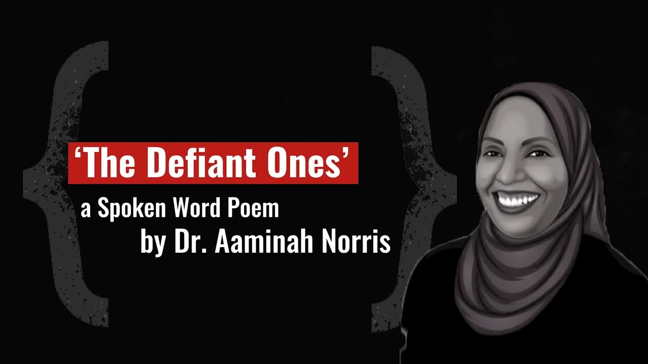 The Defiant Ones a Spoken Word Poem