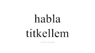 Tgħallem Spanjol Titkellem
